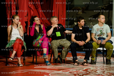 Gdansk. Festiwal Szekspirowski. Duza Scena Teatru Wybrzeze....