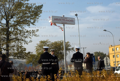 Oficjalne otwarcie ronda imienia zmarłej posłanki...