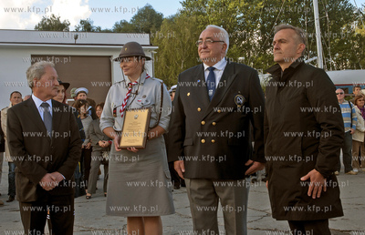 Gdynia. Uroczyste otwarcie Alei Zeglarstwa Polskiego...