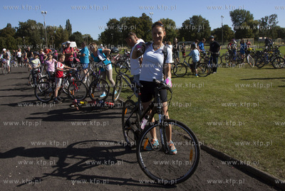 II przejazd rowerowy przez Pruszcz Gdanski.Akcja zorganizowana...