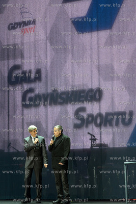 HAla Gdynia Arena.Gala Gdynskiego Sportu.  Pamiatkowe...