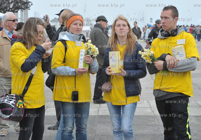 Sopot. Sopocki Final Pol Nadziei na Pomorzu. Nz wolontariusze....