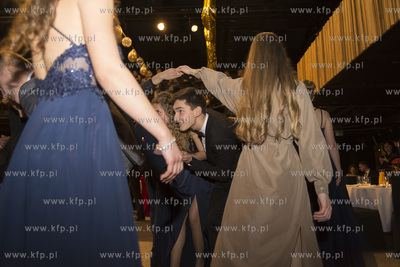 Gdańsk. Studniówka I LO w Starym Maneżu. 12.01.2019...