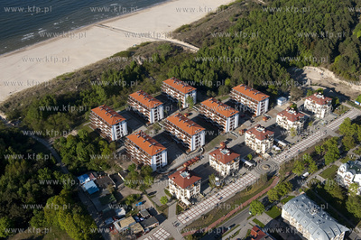 Swinoujscie z lotu ptaka. 12.05.2009 fot. Kacper Kowalski...