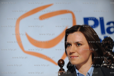Agnieszka Pomaska - przewodniczaca PO w Gdansku .20.03.2010fot....