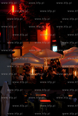 Sopot. ul. Bohaterow Monte Cassino popularny Monciak...