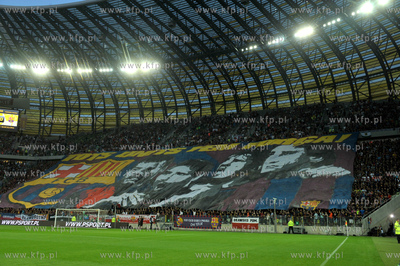 PGE ARENA w Gdansku. Super-Mecz miedzy Lechia Gdansk,...