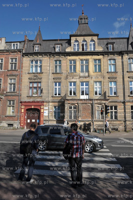 Gdańsk Wrzeszcz. Przejscie dla pieszych na ul. Jaskowa...