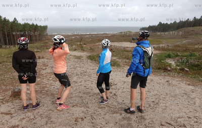 Mierzeja Wiślana. Miejsce planowanej budowy przekopu,...