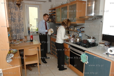 Wyborcza niedziela - Donald Tusk z zona Malgorzata...