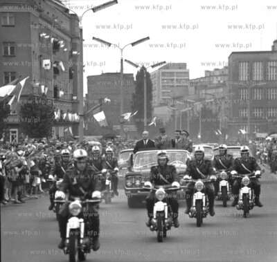 Wizyta prezydenta Francji generala De Gaulle w Gdyni,...