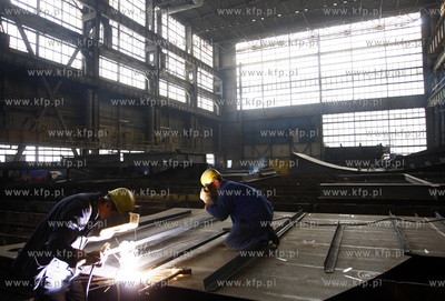 Stocznia Gdynia S.A. Nz hala K2.
18.03.2009
fot....