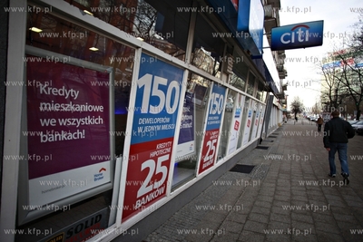 Gdansk. Bank Citi Bank przy ul. Rajskiej.
29.02.2012
fot....