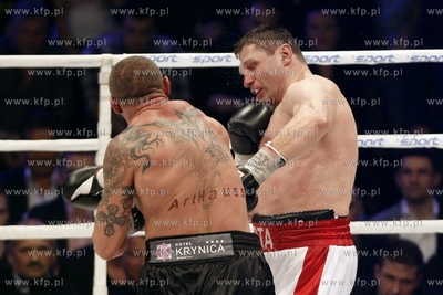 Sopot. Ergo Arena.  Gala boksu Polsat Boxing Night....