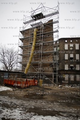 Biskupia Gorka w Gdansku. Kamienice przy ul. Biskupiej.
10.12.2013
fot....