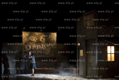 Opera Bałtycka. Próba generalna opery Cyganerii Giacoma...