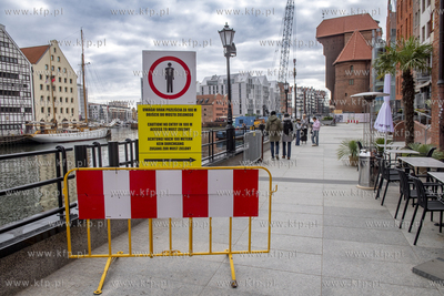 W związku z pracami remontu nabrzeża Motławy został...