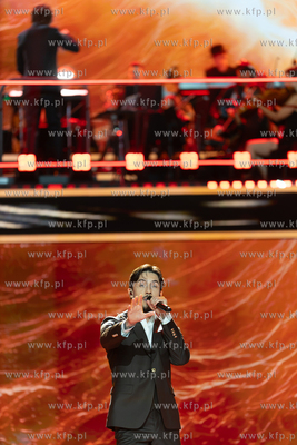 Opera Leśna. Top of the Top Sopot Festival. Nz. Dawid...