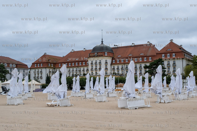 Sopot. Sztorm na Bałtyku. 14.09.2024 / fot. Anna Rezulak...