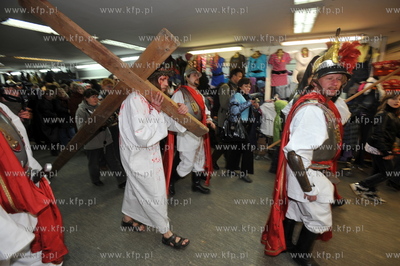 Wielki Piatek. Misterium Meki Panskiej na ulicach Gdanska...