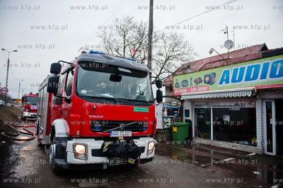 Gdansk. Trakt Sw. Wojciecha. Wybuch butli z gazem oraz...