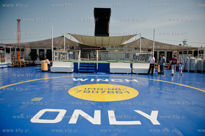 Terminal promowym w Gdyni. Dzien otwarty Stena Line....