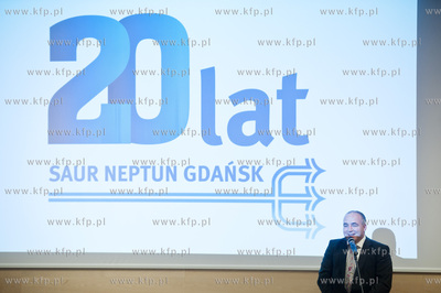 Gdansk. PGE Arena. Obchody 20-lecia Saur Neptun Gdansk....