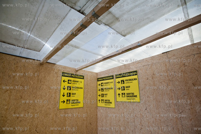 Gdansk. Remont hali glownej Dworca Glownego PKP.
20.01.2013
fot....