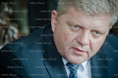 Gdansk. Urzad Marszalkowski. Konferencja prasowa poswiecona...