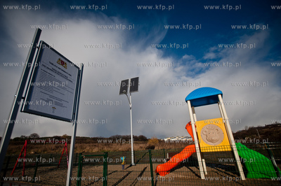 Gdansk. Zbiornik retencyjny Augustowska. Konferencja...