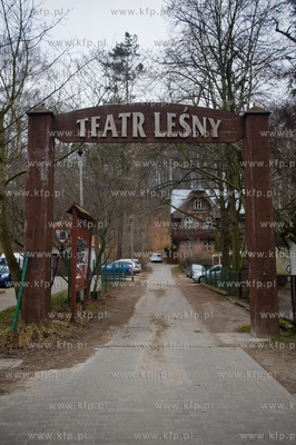 Gdansk. Teatr Lesny, ktory bedzie modernizowany w ramach...