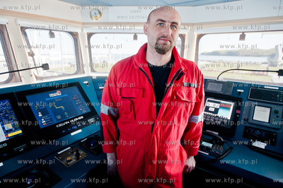 Gdynia. Nabrzeze Pomorskie. Udostepniona do zwiedzania...