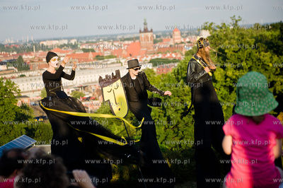 Gdansk. Gora Gradowa. FETA - XVIII Miedzynarodowy Festiwal...