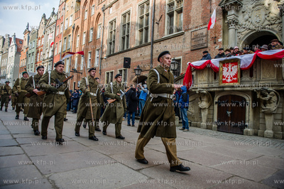 Gdansk. Narodowy Dzien Pamieci Zolnierzy Wykletych....