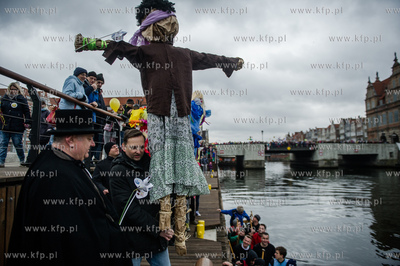 Gdansk. Wspolny przemarsz pod haslem Radoscia powitaj...
