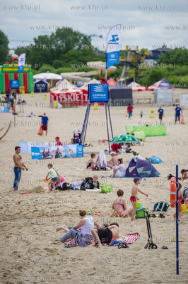 Gdansk. Brzezno. Prezydent Gdanska Pawel Adamowicz...