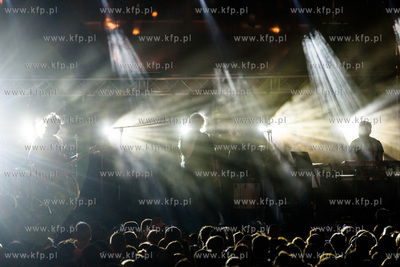 Gdansk. Targ Weglowy. Jarmark sw. Dominika. Koncert...