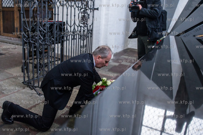 Gdansk. Bazylika Mariacka. Nowo mianowany Wojewoda...