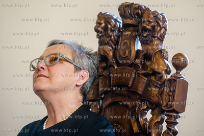 Gdansk. Wielka Sala Wety Ratusza Glownego Miasta. Uroczystosc...