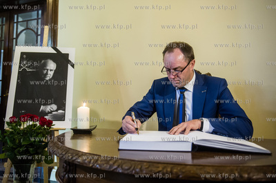 Gdansk. Nowy Ratusz. Siedziba Rady Miasta. Wylozona...