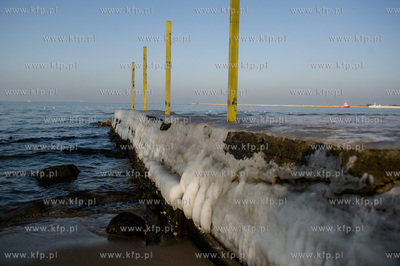 Gdańsk. Plaża w Brzeźnie.
16.02.2017
fot. Mateusz...