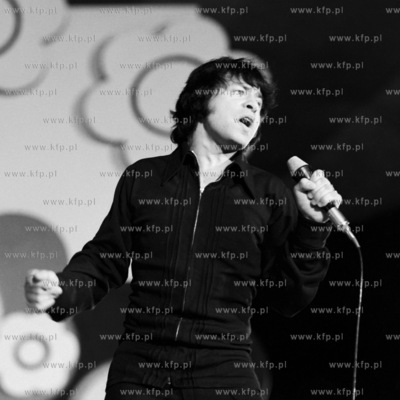 X Miedzynarodowy Festiwal Piosenki w Sopocie. Na scenie...