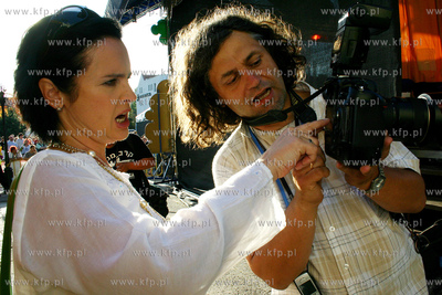 VII Festiwal Dobrego Humoru w Gdansku. Scena na Targu...