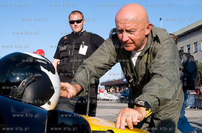 Gdynia, Skwer Kosciuszki. "Rage - Race 2008" Nz. Jerzy...