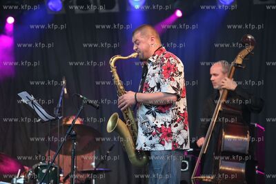 Sopot Molo Jazz Festival. Nz. Kwartet Janusza Mackiewicz...