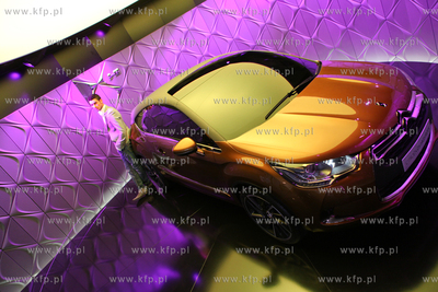 Targi motoryzacyjne w Genewie. Nz. Citroen DS High...