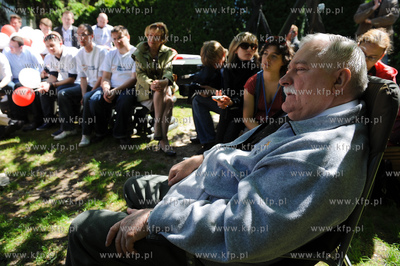 Gdansk. Dom Prezydenta Lecha Walesy. Akcja Mlodych...