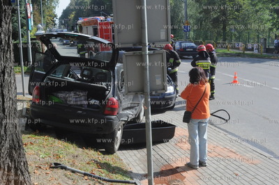 Elblag, skrzyzowanie ul. Bena, Komenskiego i Kiedrzynskiego....