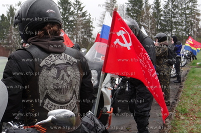 Braniewo. Ponad 300 motocyklistow z Rosji i Polski...