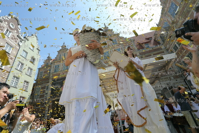 Otwarcie 753 Jarmarku św. Dominika w Gdansku. 27.07.2013...